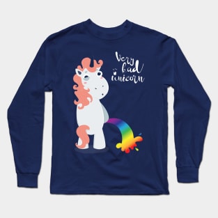 Bad Unicorn Long Sleeve T-Shirt